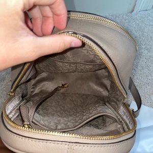 Michael Kors Bags - Michael Kors Rhea Medium Leather Backpack Michael Kors Bags - Michael Kors Rhea Medium Leather Backpack